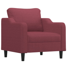 vidaXL bordó szövet kanapéfotel 60 cm (359349) bútor