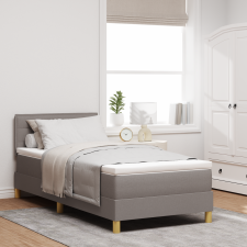 vidaXL Box Spring Ágy Matraccal és LED Topszín 80x200 cm Textil ágy és ágykellék