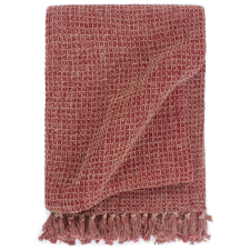vidaXL burgundi vörös pamutpléd 220 x 250 cm lakástextília