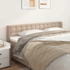 vidaXL cappuccino műbőr szárnyas fejtámla 163x16x78/88 cm ágy és ágykellék