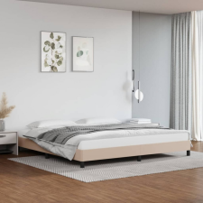 vidaXL cappuccino színű műbőr ágykeret 200x200 cm ágy és ágykellék