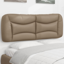 vidaXL cappuccino színű műbőr fejtámla párna 140 cm ágy és ágykellék