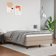 vidaXL cappuccino színű műbőr zsebrugós ágymatrac 120x200x20 cm ágy és ágykellék