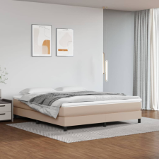 vidaXL Cappuccino színű műbőr zsebrugós ágymatrac 160x200x20 cm ágy és ágykellék