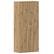 vidaXL Cipőszekrény Tölgy 80x39x180 cm Mérnök által tervezett fa (3333874) bútor