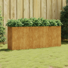 vidaXL corten acél kerti magaságyás 200x40x80 cm kerti dekoráció