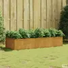 vidaXL Corten acél kerti magaságyás 200x80x40 cm