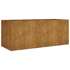 vidaXL corten acél kerti magaságyás 200x80x80 cm (824539) kerti tárolás