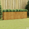 vidaXL Corten acél kerti magaságyás 280x40x80 cm