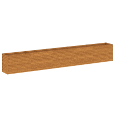 vidaXL corten acél kerti magaságyás 482x50x69 cm (151988) kerti tárolás