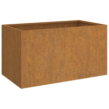vidaXL corten acél növénytartó 62x40x39 cm (821557) kerti tárolás