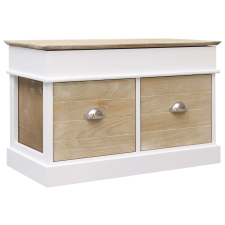 vidaXL császárfa előszobai pad 70 x 35 x 45 cm bútor
