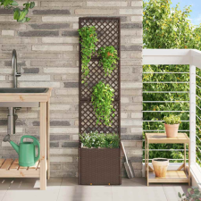 vidaXL cserepek és virágtartók Igen, egyéb anyag kerti tárolás