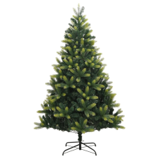 vidaXL csuklópántos műkarácsonyfa állvánnyal 240 cm (356764) műfenyő