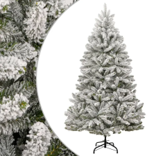 vidaXL csuklópántos műkarácsonyfa hóval 240 cm műfenyő