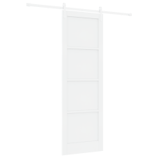vidaXL Csúszó Ajtó Hardver Készlettel Fehér 78x232 cm Szilárd Fenyő (3333755) nyílászáró
