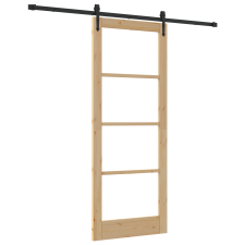 vidaXL Csúszó Ajtó Hardver Készlettel 'ORKDAL'83x211 cm (3332475) nyílászáró