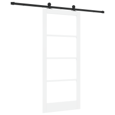 vidaXL Csúszó Ajtó Hardver Készlettel 'ORKDAL'Fehér 86x198.5 cm (3332144) nyílászáró