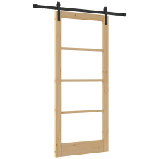 vidaXL Csúszóajtó Hardver Készlettel 'ORKDAL'86x198.5 cm (3331947) nyílászáró