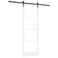 vidaXL Csúszóajtó Hardverkészlettel 'ORKDAL'Fehér 83x232 cm (3332478) nyílászáró