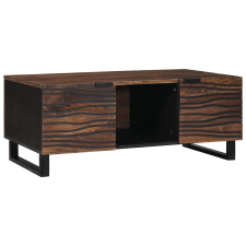 vidaXL Dohányzóasztal 100x54x40 cm Szilárd Fa és Szerelt Fa bútor