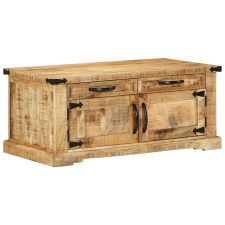 vidaXL Dohányzóasztal 90x50x40 cm Tömör mangófából bútor