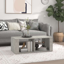 vidaXL Dohányzóasztal - Betonszürke - 100x50x36 cm bútor