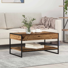 vidaXL Dohányzóasztal Öreg fa 80 x 50 x 40 cm Faanyag bútor