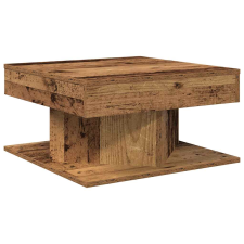 vidaXL dohányzóasztal Régi fa 55x55x30 cm Gépelt fa (856632) bútor