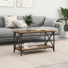 vidaXL Dohányzóasztal Régi fa 80 x 45 x 45.5 cm Faanyag bútor