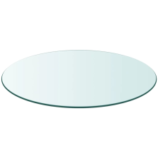 vidaXL edzett üveg asztallap kerek 400 mm (243625) bútor