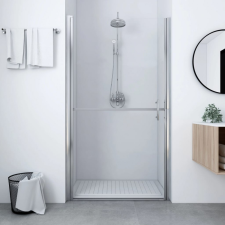 vidaXL Edzett üveg zuhanyajtó 91 x 195 cm fürdőszoba kiegészítő