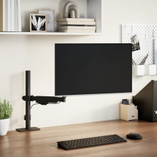 vidaXL egykaros monitorállvány max 27" képernyőhöz os gázrugó 10kg tv állvány és fali konzol