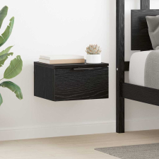 vidaXL Éjjeliszekrény 2 pcs Musta tammi 34 x 30 x 20 cm Faanyag bútor
