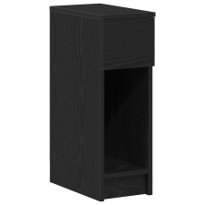 vidaXL éjjeliszekrény fiókkal fekete tölgy 20 x 36 x 60 cm (858697) bútor