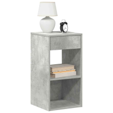 vidaXL éjjeliszekrények fiókos 2 db betonszürke 35x34x66,5 cm bútor