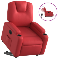 vidaXL elektromos bordó műbőr felállást segítő dönthető fotel (3204449) bútor