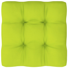 vidaXL élénkzöld raklapkanapé-párna 60 x 60 x 12 cm kerti bútor