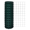 vidaXL Euro Fence zöld acélkerítés 25 x 1,7 m