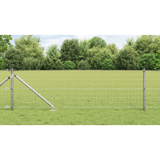 vidaXL Euro Kerítés 7 Tüske Oszloppal 0.4x10 m Galvanizált Acél építőanyag