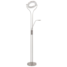 vidaXL ezüst szabályozható állólámpa 18 W 180 cm (282415) világítás