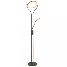vidaXL Ezüst tompítható fényerejű állólámpa 18 W 180 cm világítás