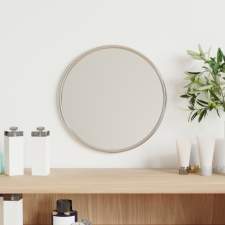vidaXL ezüstszínű falitükör Ø 20 cm Kerek bútor