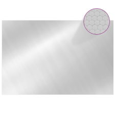 vidaXL ezüstszínű négyszögletes PE medencetakaró 600 x 400 cm (93102) medence kiegészítő