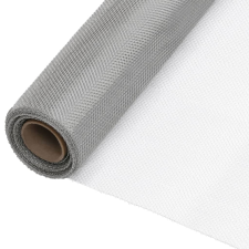 vidaXL ezüstszínű rozsdamentes acélháló 100 x 2000 cm kerti bútor
