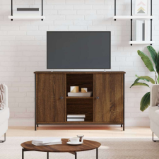 vidaXL Fa TV Szekrény - Barna Tölgy - 100x35x65 cm bútor