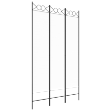 vidaXL fehér 3 paneles szövetparaván 120x200 cm (350146) bútor
