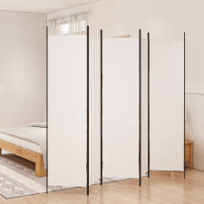vidaXL fehér 5 paneles paraván 250x200 cm szövet bútor