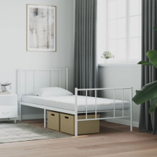 vidaXL fehér 7 zónás 20 ILD keménységű habmatrac 90 x 210 cm (4016647) ágy és ágykellék