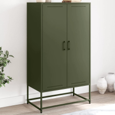 vidaXL fehér acél magasszekrény 68,5 x 38,5 x 123,5 cm bútor